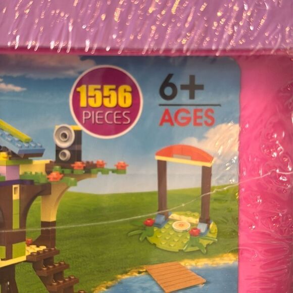 Exercise N Play Happy Family Party & Tree House Building Blocks Storage Box NEW - Picture 10 of 10